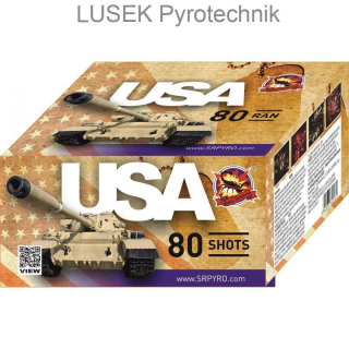 Kompaktní ohňostroj USA 80R 16MM 