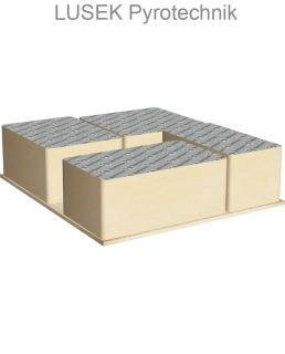 Kompaktní ohňostroj PYRO SHOW 326 RAN, 20mm.