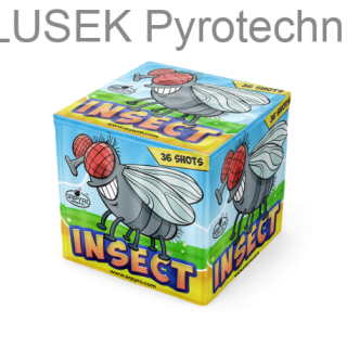 Kompaktní ohňostroj Insect 36ran