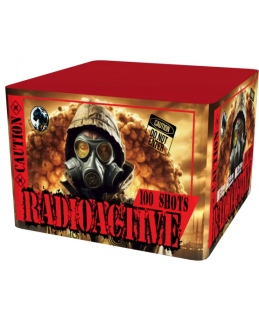 Kompaktní ohňostroj Radioactive 100ran,25mm
